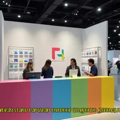 dekorasi stand pameran outdoor situbondo berkualitas